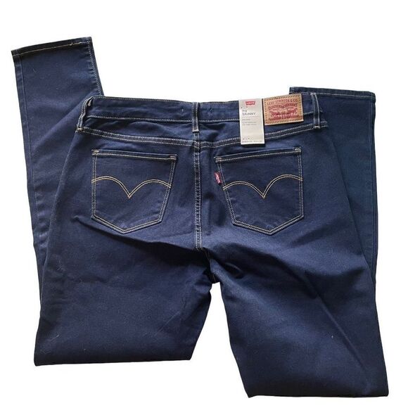 LEVI’S | dark blue 711 skinny fit 32 NWT - Picture 10 of 14